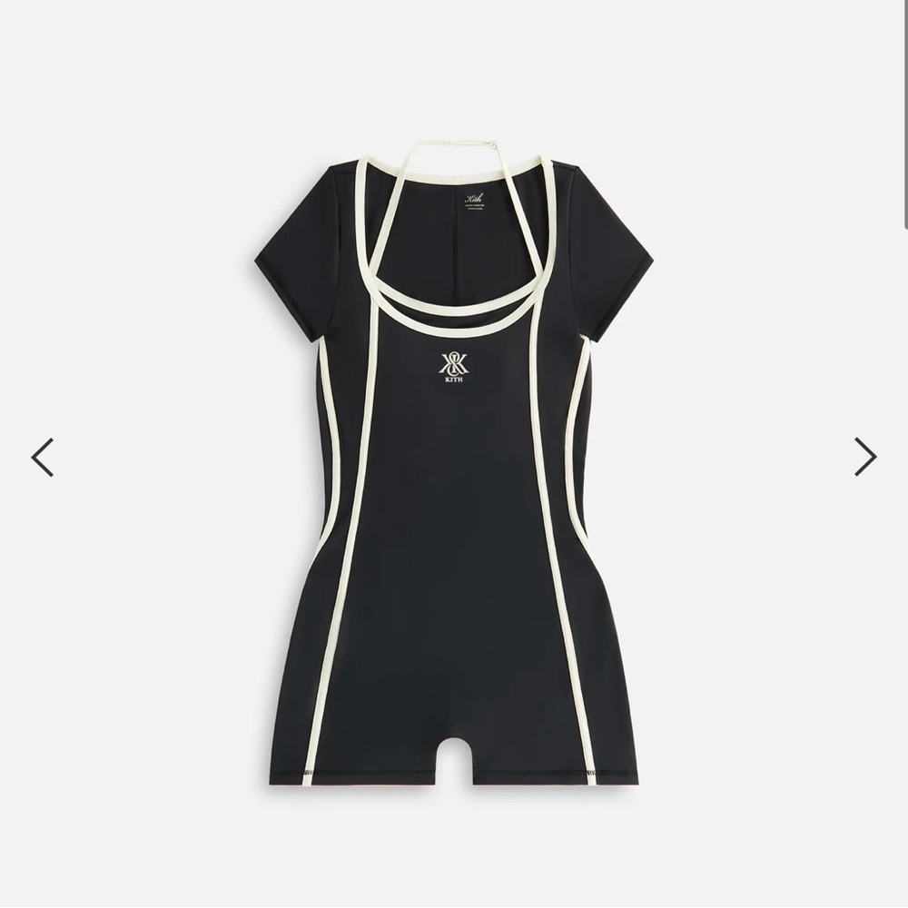 Kith Black and White Romper